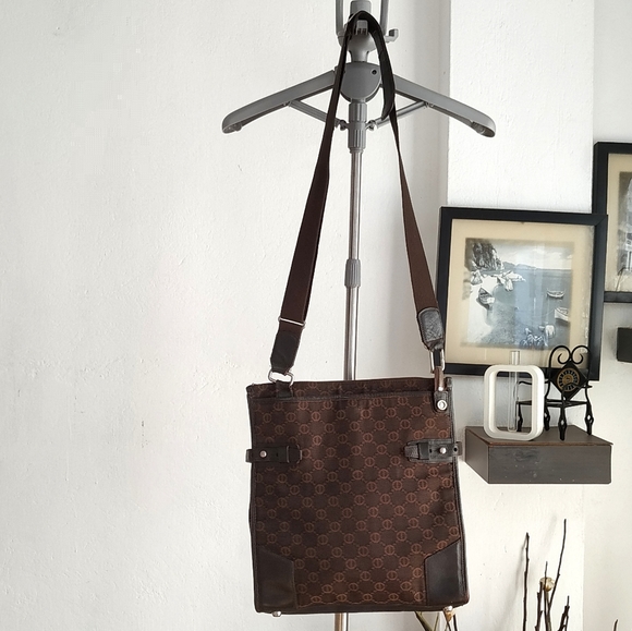 Double.M Milano Messanger Bag ( Canvas and leather mix) - Picture 3 of 17
